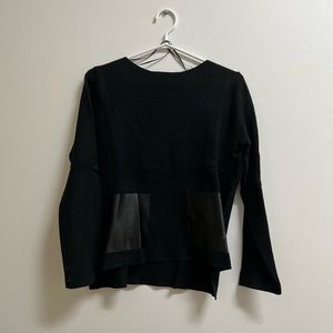 Zara Knit Combination Sweater M